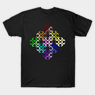 Rainbow bubble diamond T-Shirt